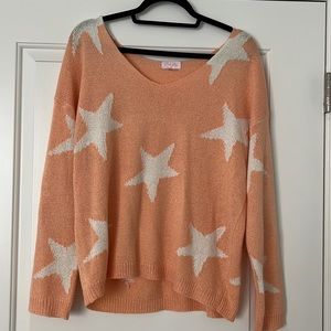 Orange Star lightweight Sweater